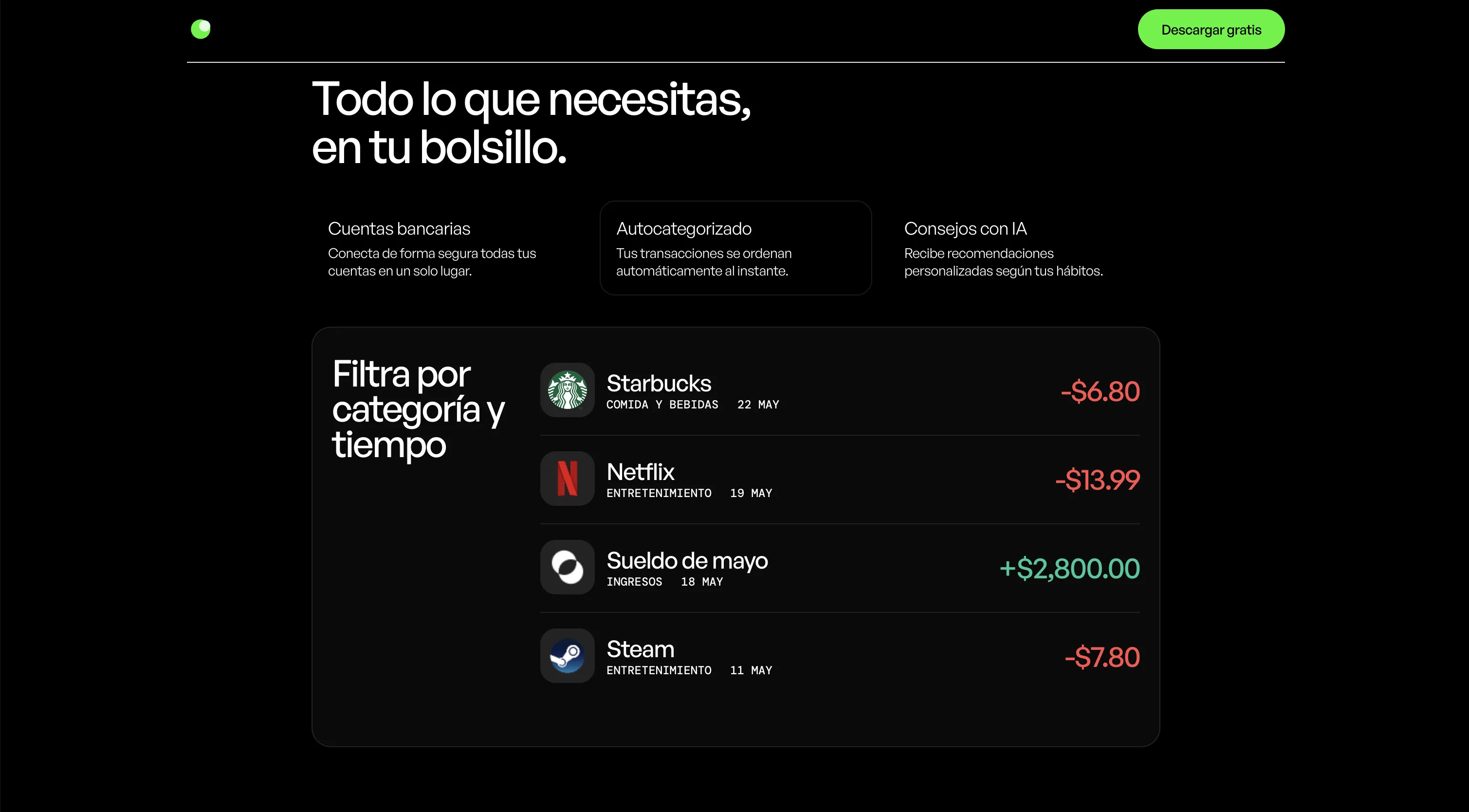 Sección editorial de Kivo