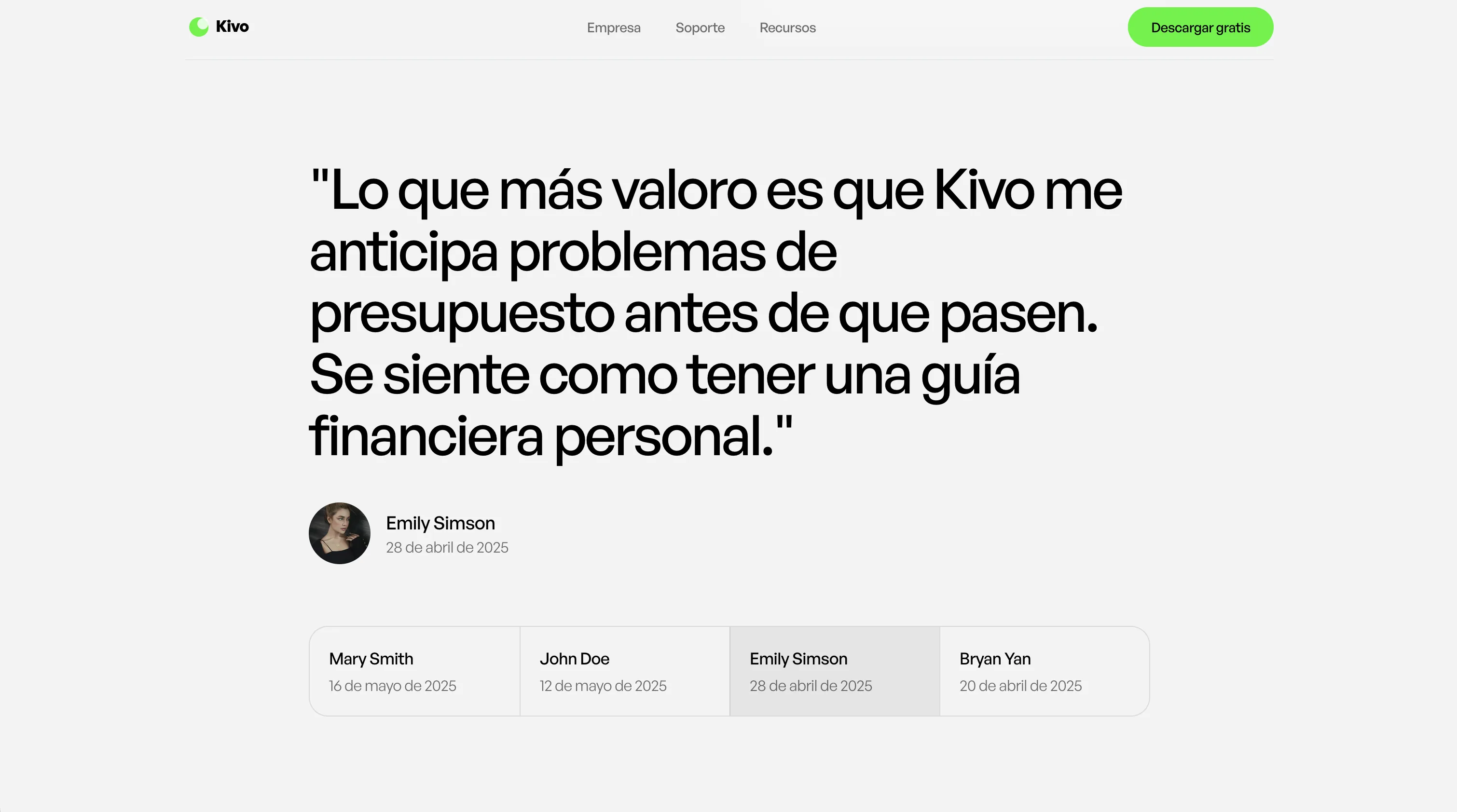 Captura adicional de Kivo