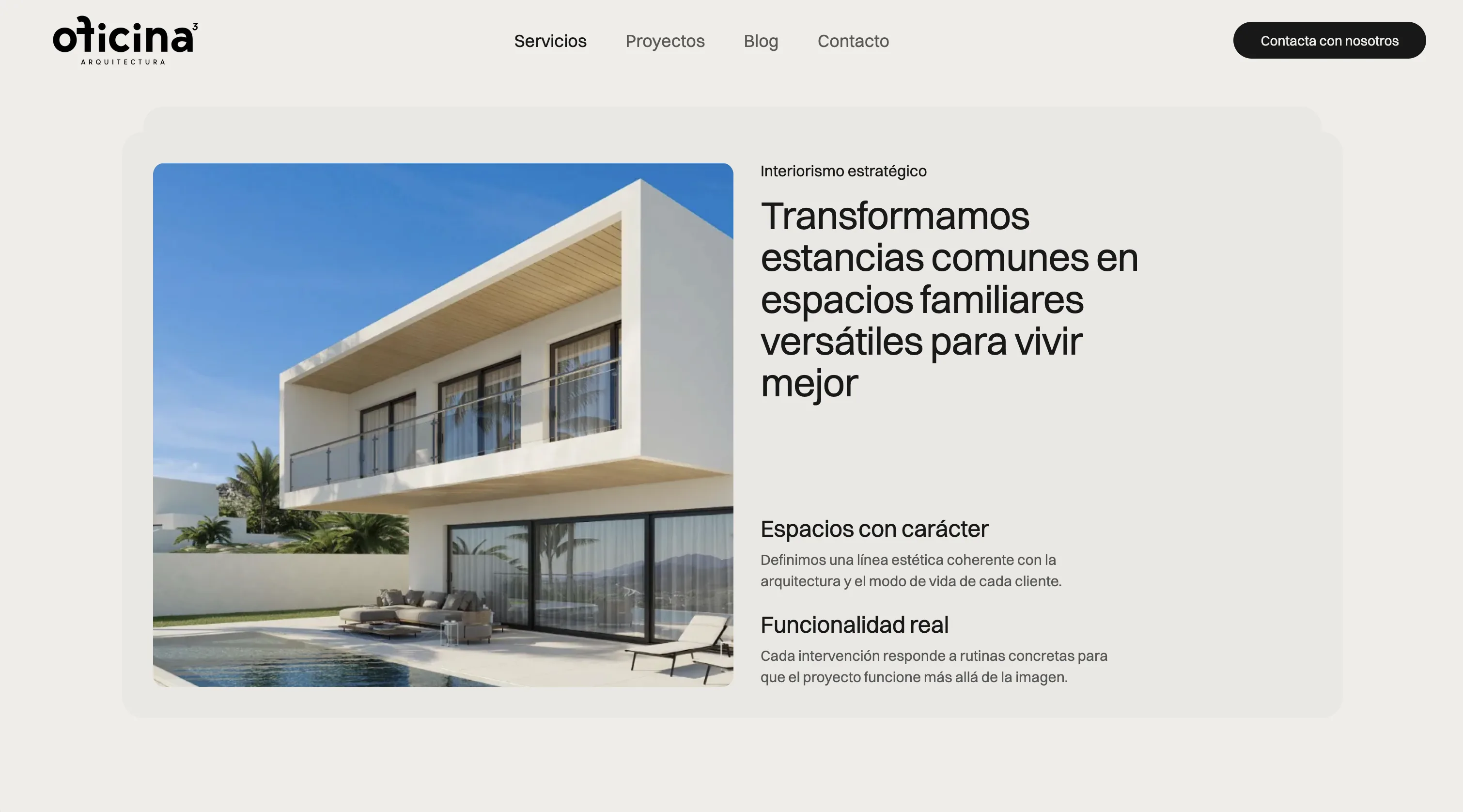 Captura adicional de Oficina 3 Arquitectura